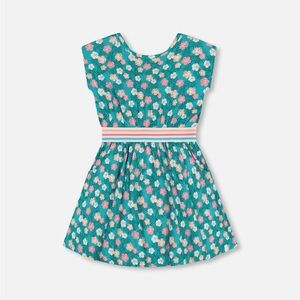 Deux par Deux Hibiscus printed dress